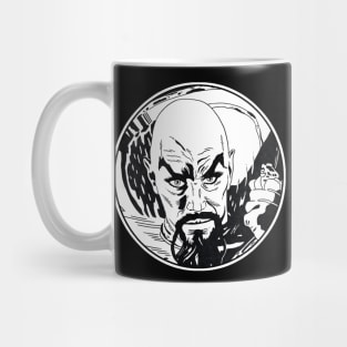 MING THE MERCILESS - Flash Gordon (Circle Black and White) Mug